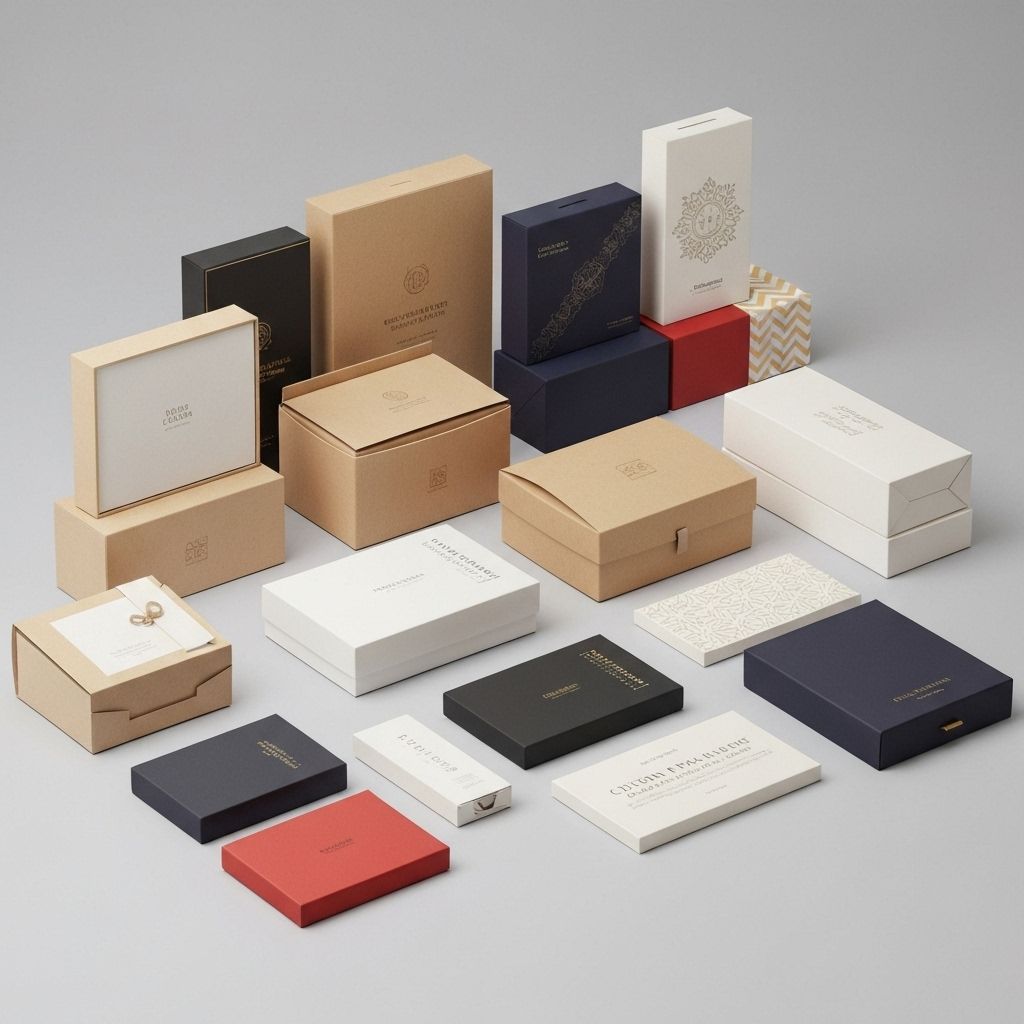 Custom packaging and box printing